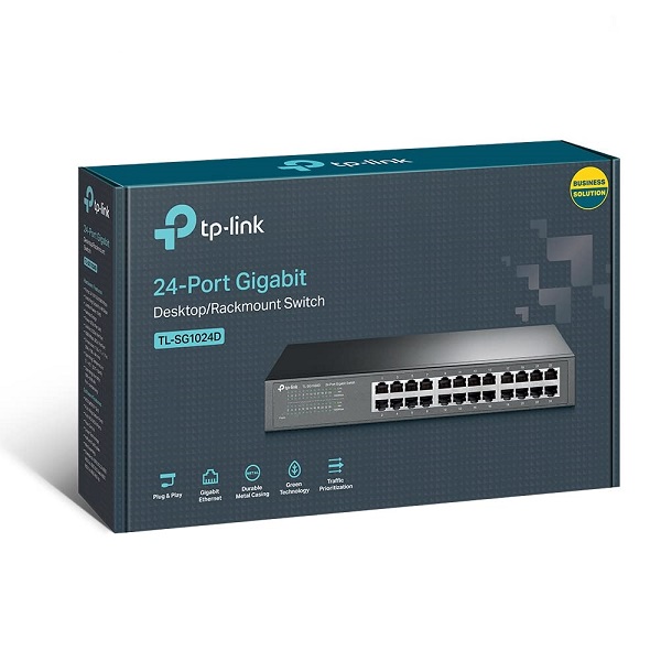 TP-Link TL-SG1024D 24-Port Gigabit Switch