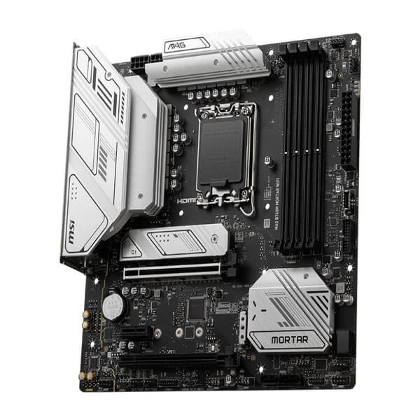 MSI Mag B760M Mortar WiFi II DDR5 Intel 13th &amp; 12th Gen LGA 1700 M-ATX Motherboard