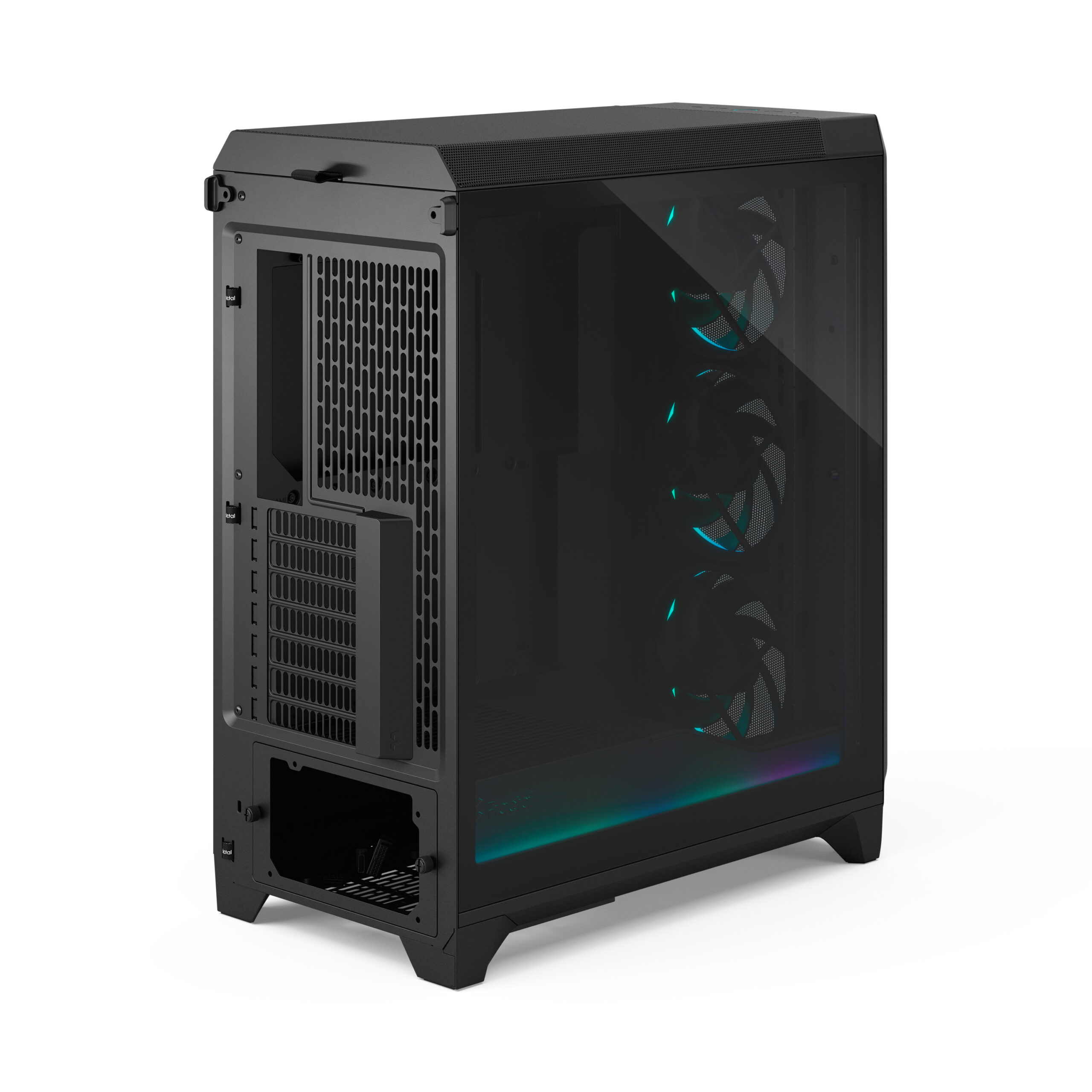 Fractal design Meshify 3 Ambience Pro RGB Black TG Light Tint E-ATX Mid Tower Pc Cabinet