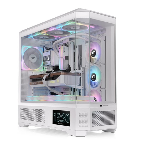 Thermaltake View 600 TG Full Tower ATX cabinet (Snow)