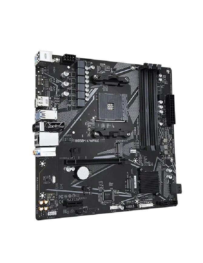 Gigabyte B550M K Wifi6E AMD AM4 M-ATX Motherboard