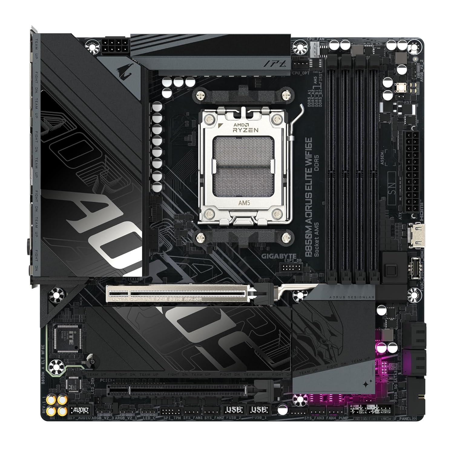 Gigabyte B850M AORUS ELITE WIFI6E AMD AM5 DDR5 M-ATX Motherboard