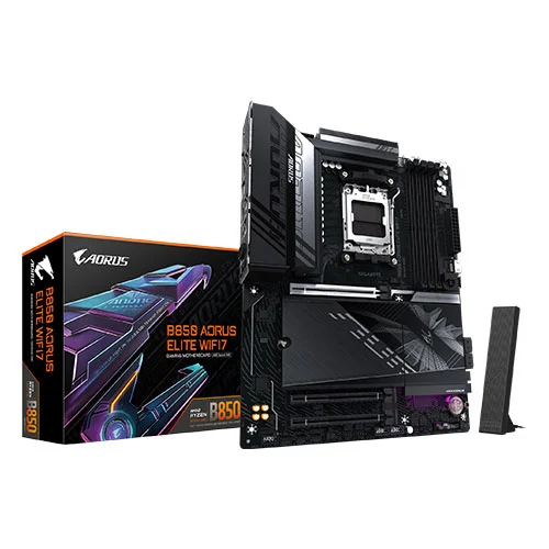 Gigabyte B850 AORUS ELITE WIFI7 AMD AM5 DDR5 ATX Motherboard