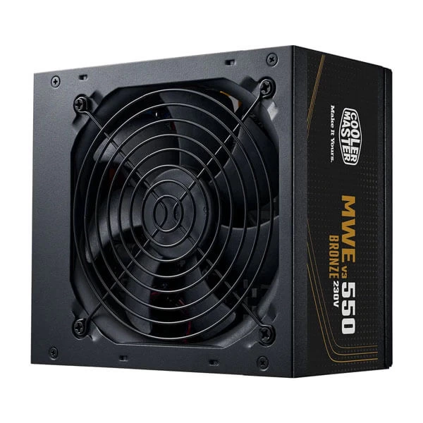 Cooler Master MWE 550 V3 550 Watt ATX 3.1 80 Plus Bronze Certified Power Supply
