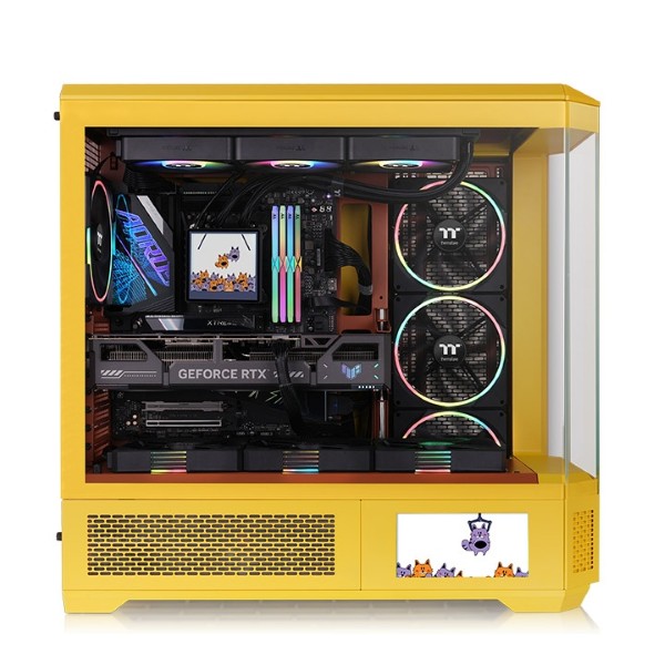 Thermaltake View 600 TG Butter Caramel Full Tower ATX cabinet (Butter Caramel)