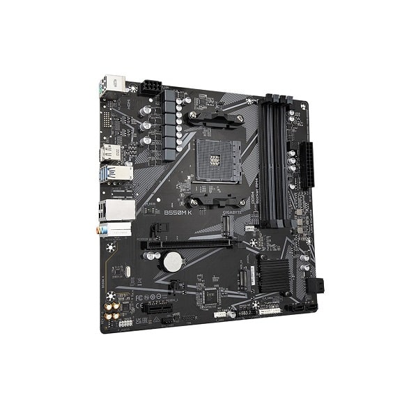 Gigabyte B550M-K AMD AM4 Micro-ATX Motherboard