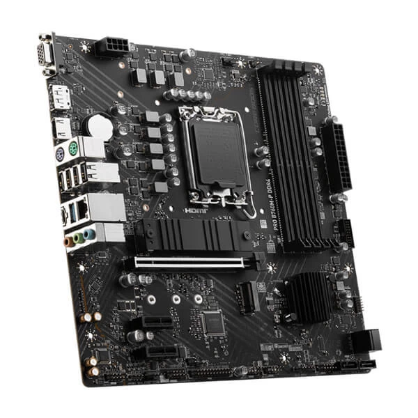 MSI PRO B760M-P DDR4 Intel 13th/12th Gen LGA 1700 M-ATX Motherboard