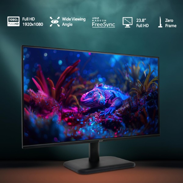 Acer EK240Y P6 24-inch FHD 144hz 1ms IPS Panel bezel less Monitor