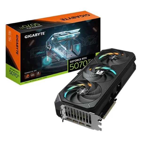 Gigabyte RTX 5070TI Gaming OC 16GB GDDR7 Graphics Card