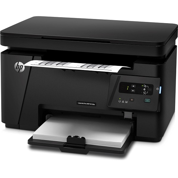 HP LaserJet M126A Black and White 3-in-1 Printer with Print,Copy and Scan Function