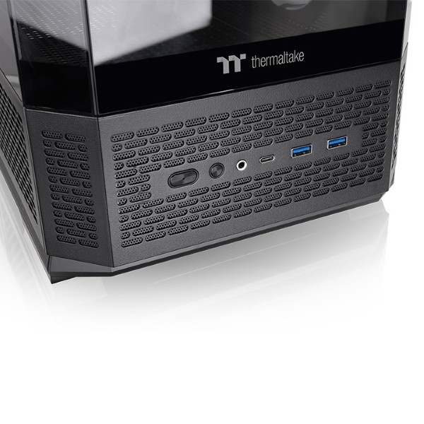 Thermaltake View 370 TG ARGB Mid Tower ATX cabinet (Black)