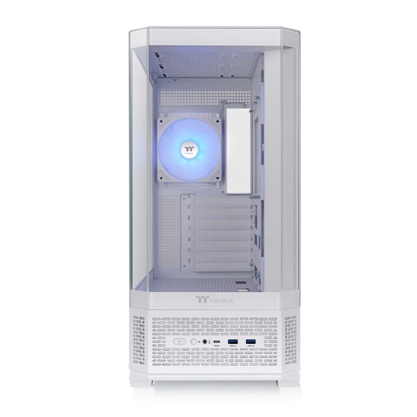 Thermaltake View 370 TG ARGB Mid Tower ATX cabinet (White)