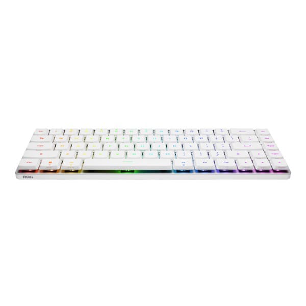 Asus ROG Falchion RX Low Profile 65% Wireless Gaming Keyboard with ROG RX Switch (White)