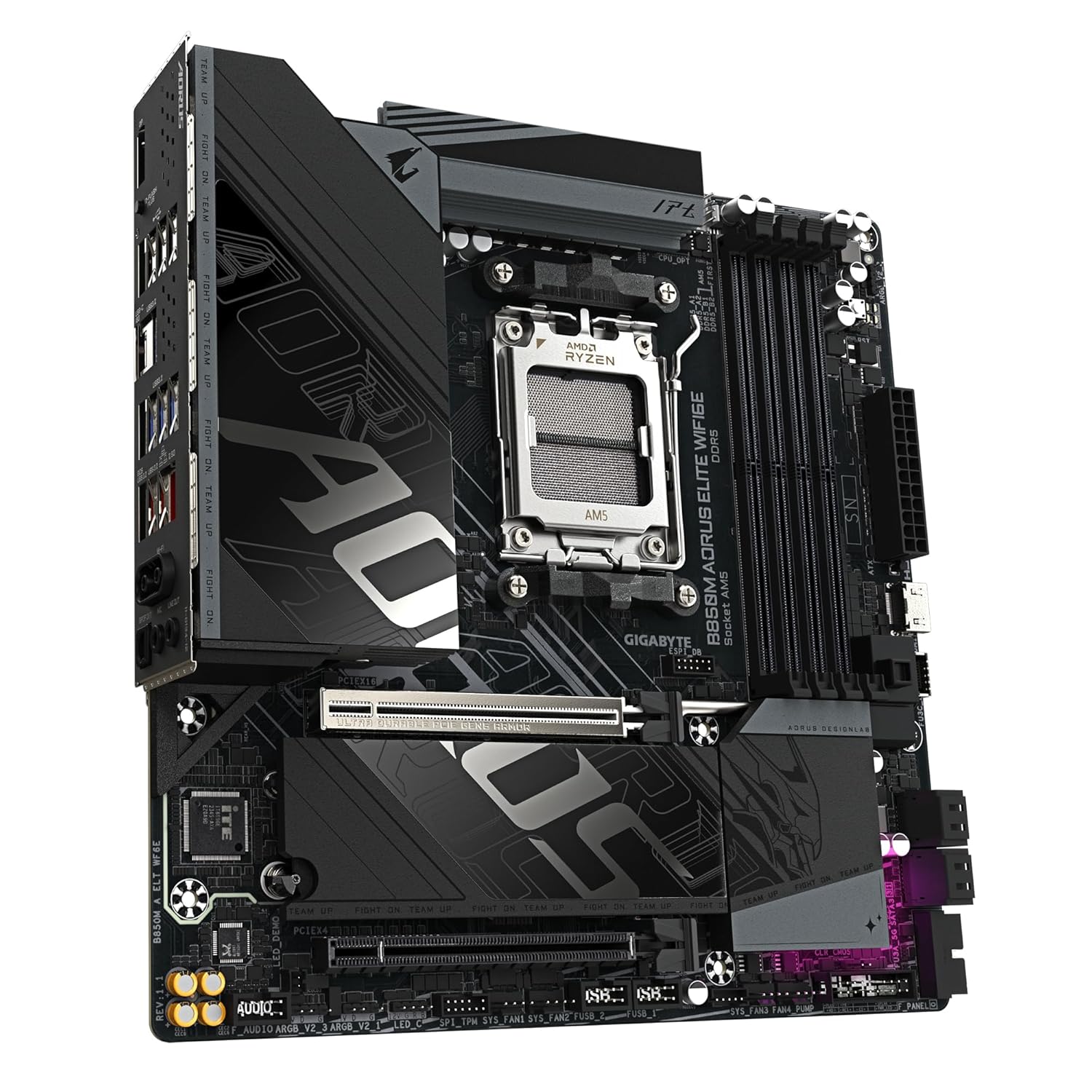 Gigabyte B850M AORUS ELITE WIFI6E AMD AM5 DDR5 M-ATX Motherboard