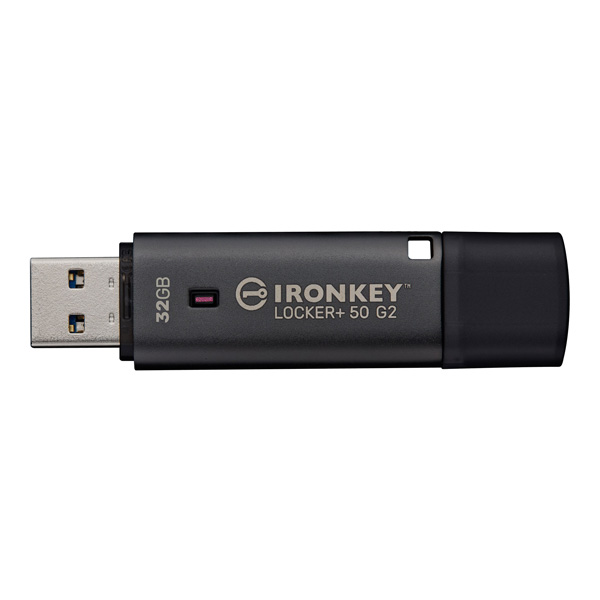 Kingston IronKey Locker+ 50 G2 USB 32GB Flash Drive