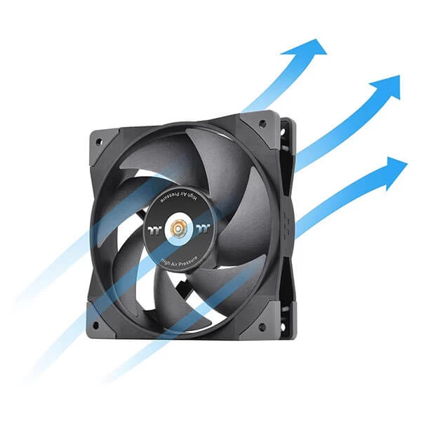 Thermaltake Swafan GT12 120mm Single Pack Cabinet Fan (Black)