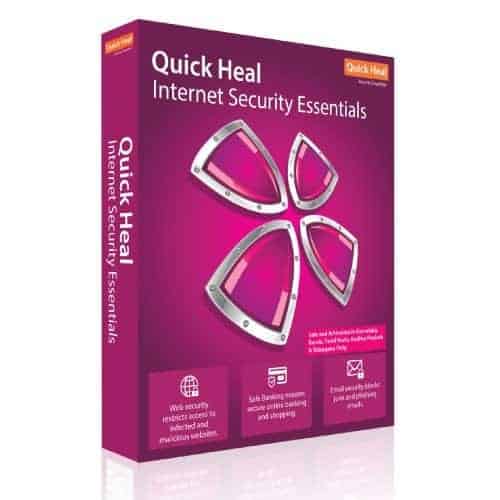Quick Heal Internet Security 5PC 1-year software.