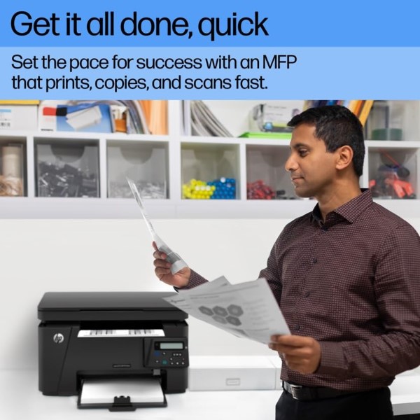 HP LaserJet Pro M126NW Multifunction All-in-One Black &amp; White Printer