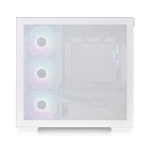 Thermaltake View 380 TG ARGB Snow Mid-Tower ATX gaming Cabinet with Tempered Glass panels (White)