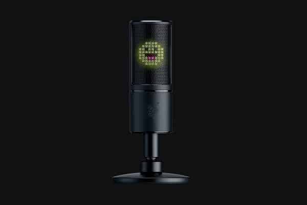 Razer Seiren Emote Streaming Condenser Microphone with Emoticon Display