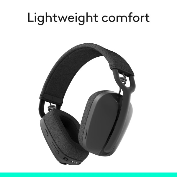 Logitech Zone Vibe 100 Lightweight Wireless Bluetooth Over-Ear Headphone