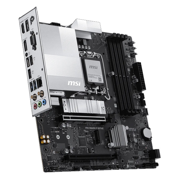 Msi Pro B860M-P Wifi6E Intel LGA 1851 Ddr5 M-Atx Motherboard