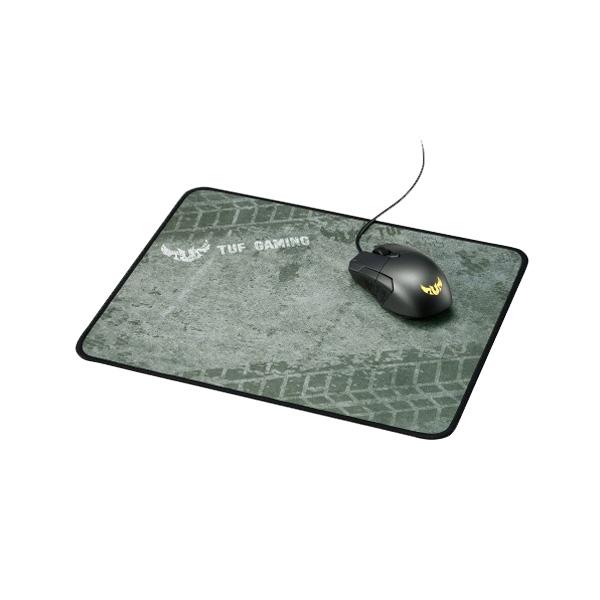 Asus Tuf Gaming P3 Mousepad with Anti Fray Stitching and Non Slip Base (13.78 ” X 11.02 ”)