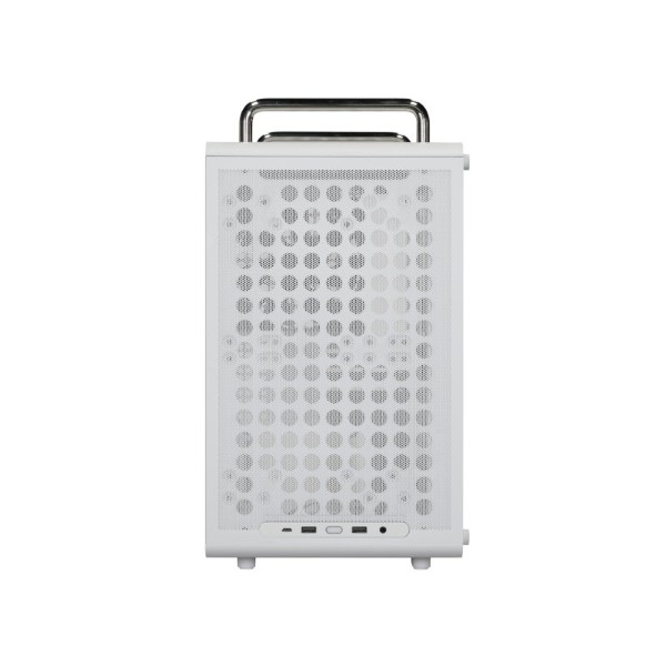 Cooler Master Qube 340 White M-ATX Mini-Tower Cabinet