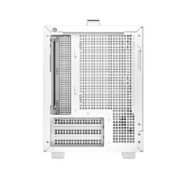 DeepCool CH160 White M-ATX Mini-Tower Cabinet With Tempered Glass Side Panel (White)