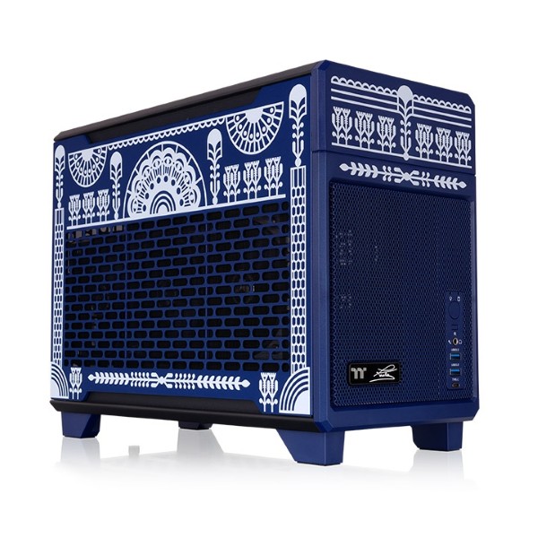 Thermaltake TR100 Koralie Edition Mini Tower M-Atx cabinet (Black)