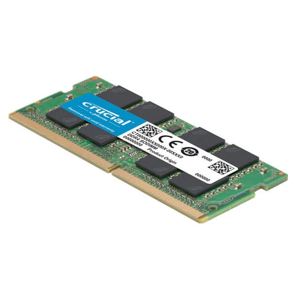 Crucial Basics 16GB 3200MHz DDR4 SODIMM Laptop Memory