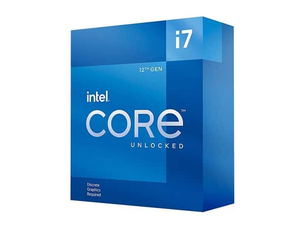 Intel Core I7-12700KF 12th Gen Alder Lake 12 Core LGA1700 Desktop Processor