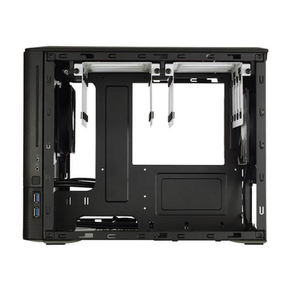 Fractal Design Node 804 Window Micro-ATX Mid Tower Cabinet (Black)