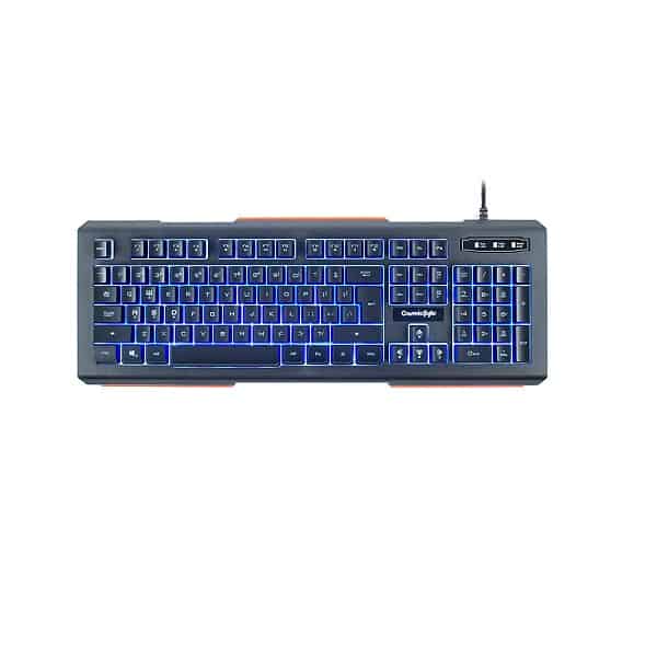 Cosmic Byte CB-GK-02 Corona Anti-Ghosting Gaming Keyboard with RGB Backlit (Black)