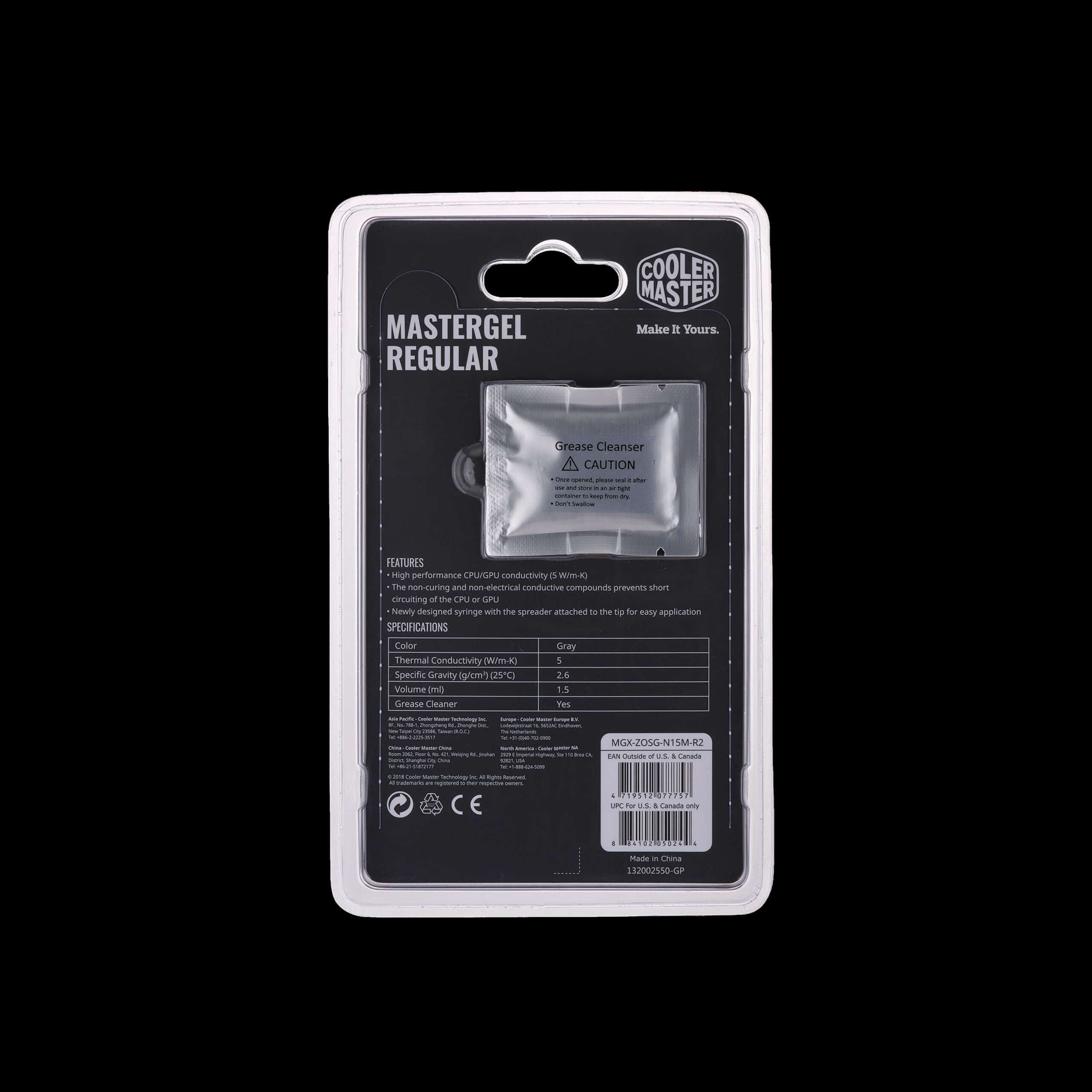 Cooler Master MasterGel Regular Thermal Paste