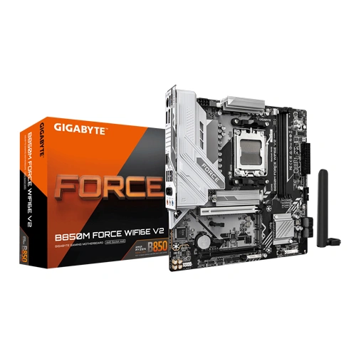 Gigabyte B850M Force Wifi6E V2 AMD AM5 Ddr5 M-Atx Motherboard