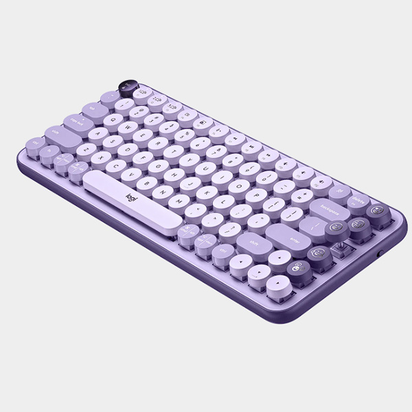 Logitech POP Keys Wireless Mechanical Keyboard(Cosmos)