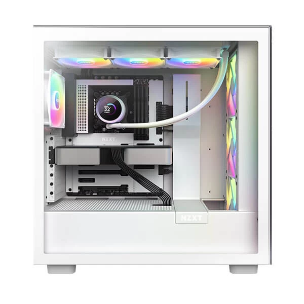 NZXT Kraken 360 RGB WH 360mm All-in-One Liquid CPU Cooler with LCD Display (White)