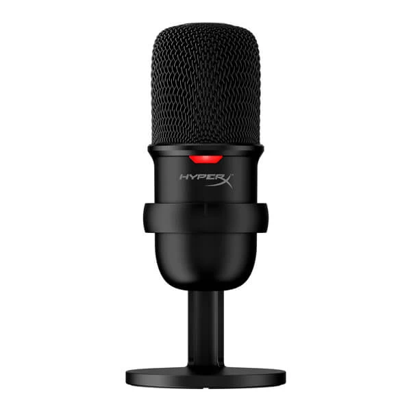 HyperX SoloCast Condenser Microphone for Gaming, Streaming, and Recording