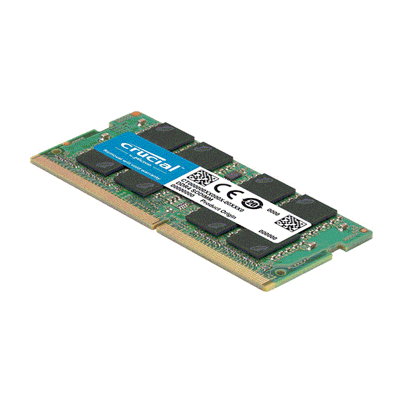 Crucial 16GB 3200MHz DDR4 SODIMM Laptop RAM (CT16G4SFRA32A)