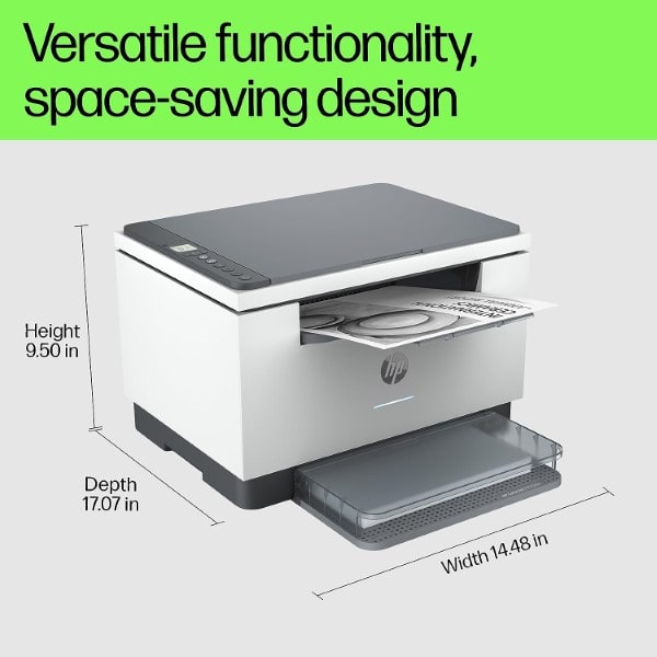 HP LaserJet Pro MFP M233DW Multifunction Monochrome Printer for Print, Scan, and Copy