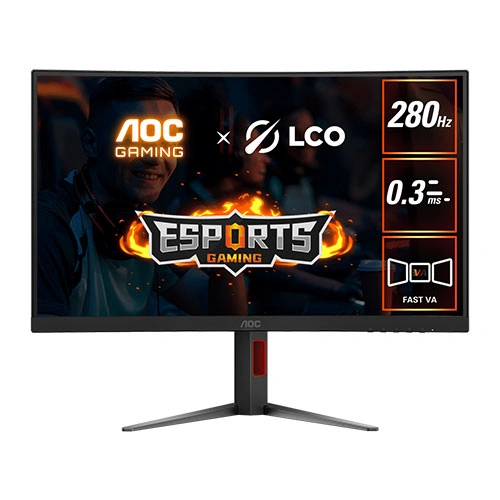 AOC C27G4Z 27 Inch FHD 0.3Ms 280Hz VA Panel Curved Gaming Monitor