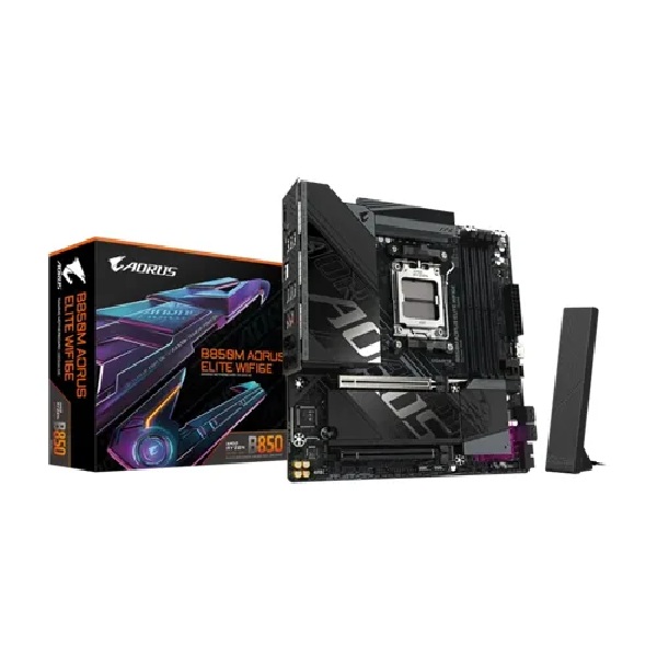 Gigabyte B850M Aorus Elite WiFi6E AMD AM5 M-ATX Motherboard