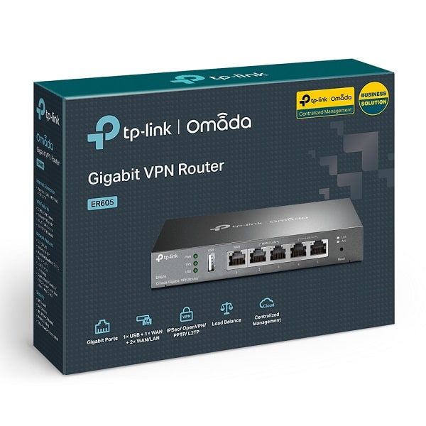 TP-Link ER605 V2 Omada Gigabit VPN Router