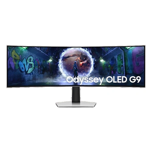 Samsung LS49DG930SWXXL Odyssey G9 49-Inch QHD 240Hz 0.03Ms OLED Panel Gaming Monitor