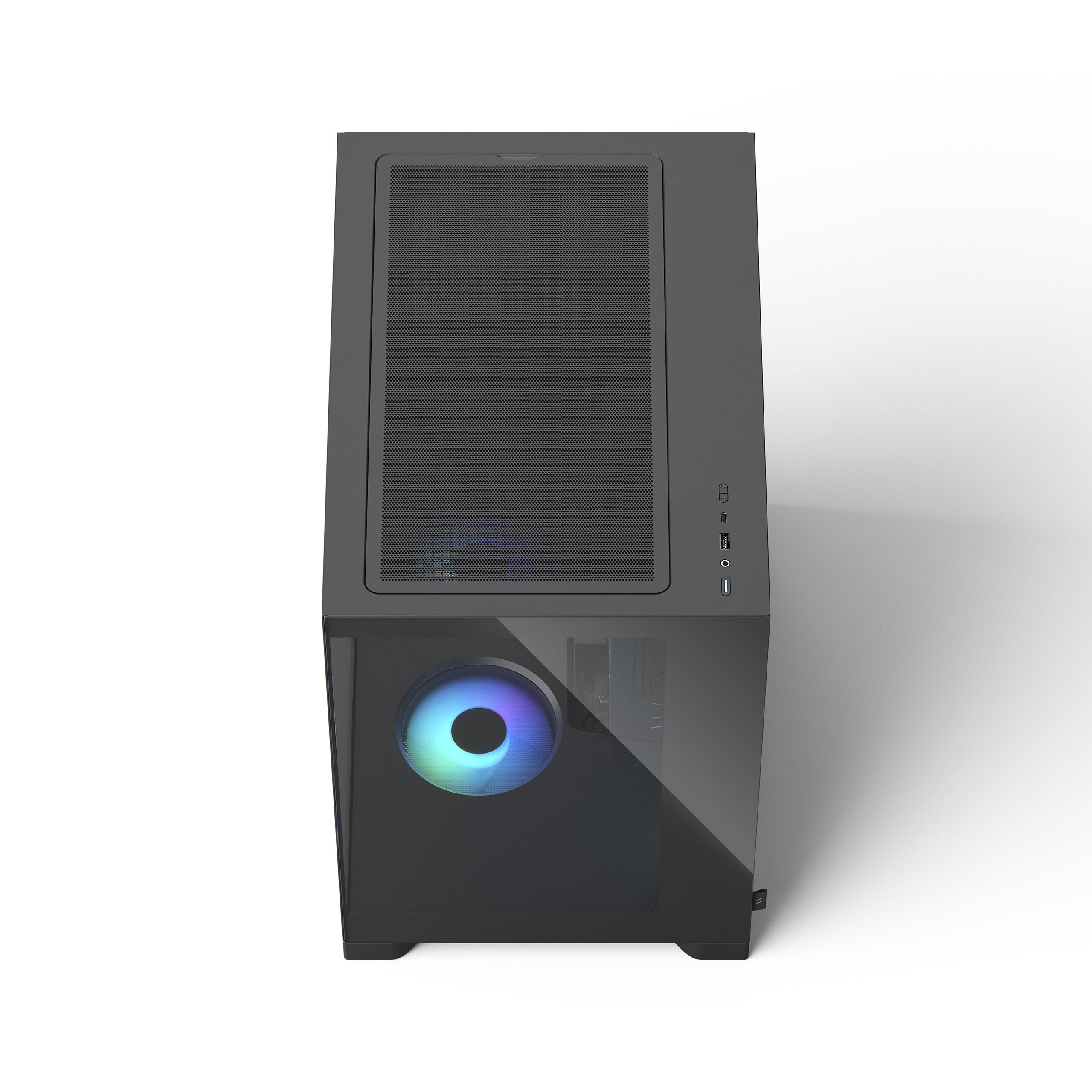 Fractal Design POP 2 Vision Black RGB Tempered Glass Panel E-Atx Mid Tower Cabinet