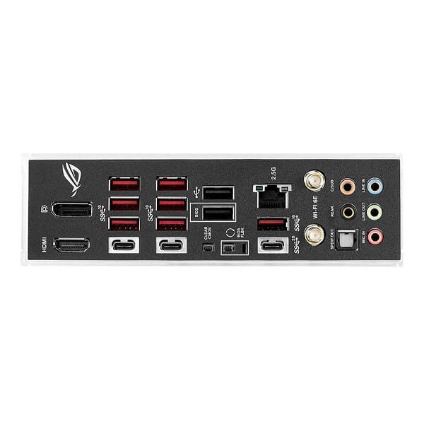 Asus Rog Strix X670E-F Gaming WIFI AMD AM5 LGA 1718 DDR5 ATX motherboard with Ryzen 7000 Series processor support