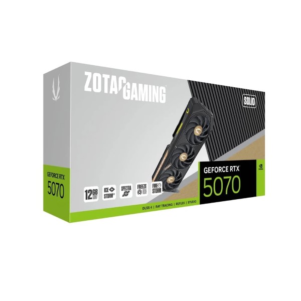 Zotac Gaming GeForce RTX 5070 Solid 12GB GDDR7 Graphics Card