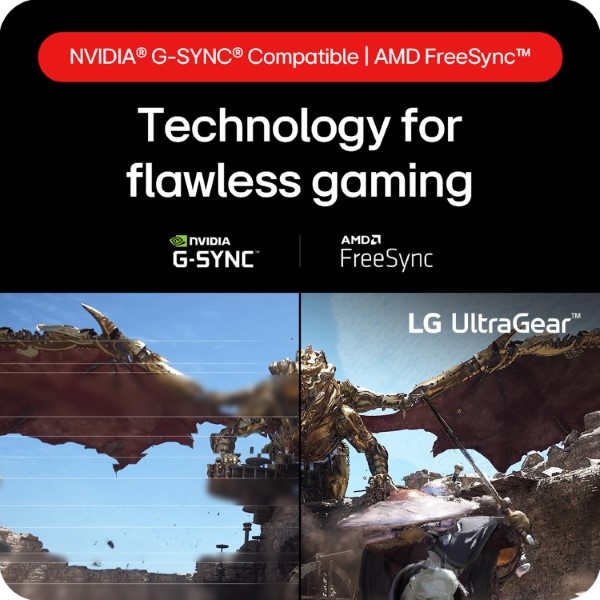 LG UltraGear 32GS75Q-B 32-inch QHD 180hz 1ms IPS Panel Gaming Monitor