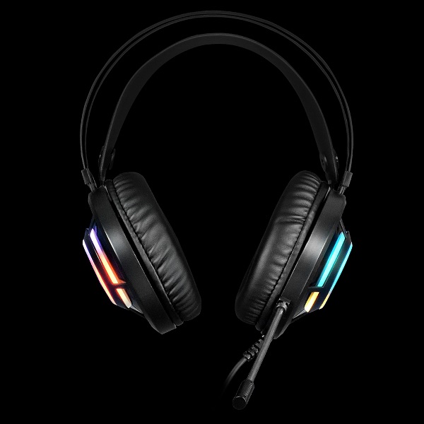 Gamdias Hebe M3 RGB Over-Ear Gaming Wired Headset with Virtual 7.1 Sound and Unidirectional Mic